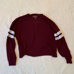 Hollister waffle shirt